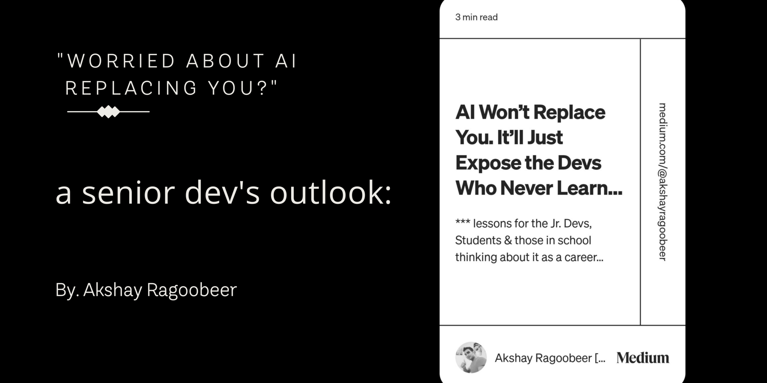 AI Won’t Replace You. It’ll Just Expose the Devs Who Never Learned to Code Without It.